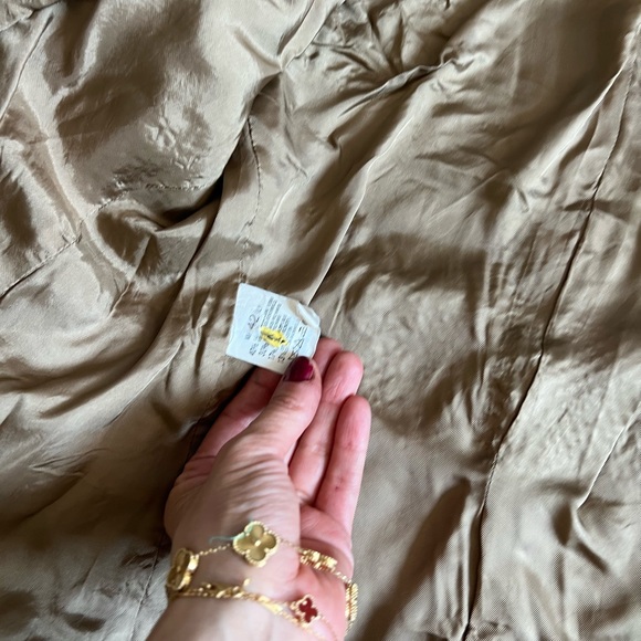 EMPORIO ARMANI Three Button Blazer  Gray Small (Women's 42 ) Italy 100% Wool - Picture 6 of 6